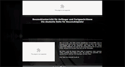 Desktop Screenshot of bouzouki-musik.de